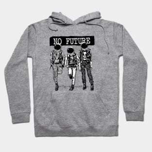 No Future Street Art Hoodie